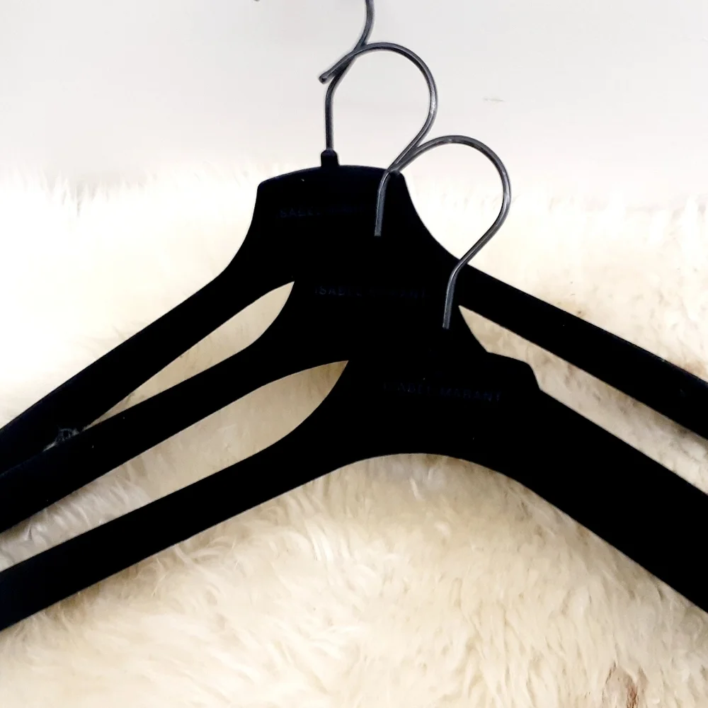 3 Isabel Marant velvet Hangers - Coat Clothing
